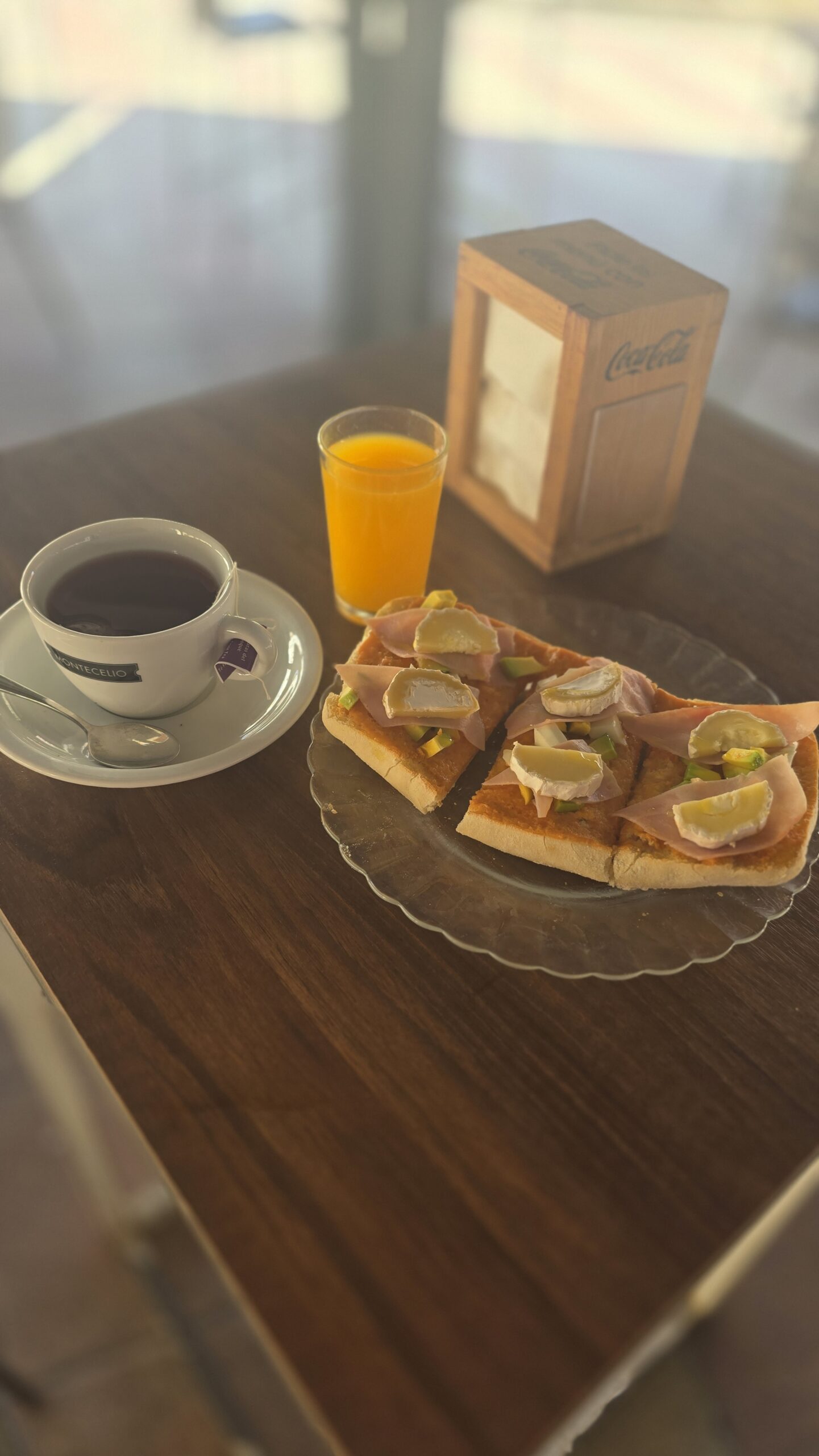 Tostada Verano sobre la marcha