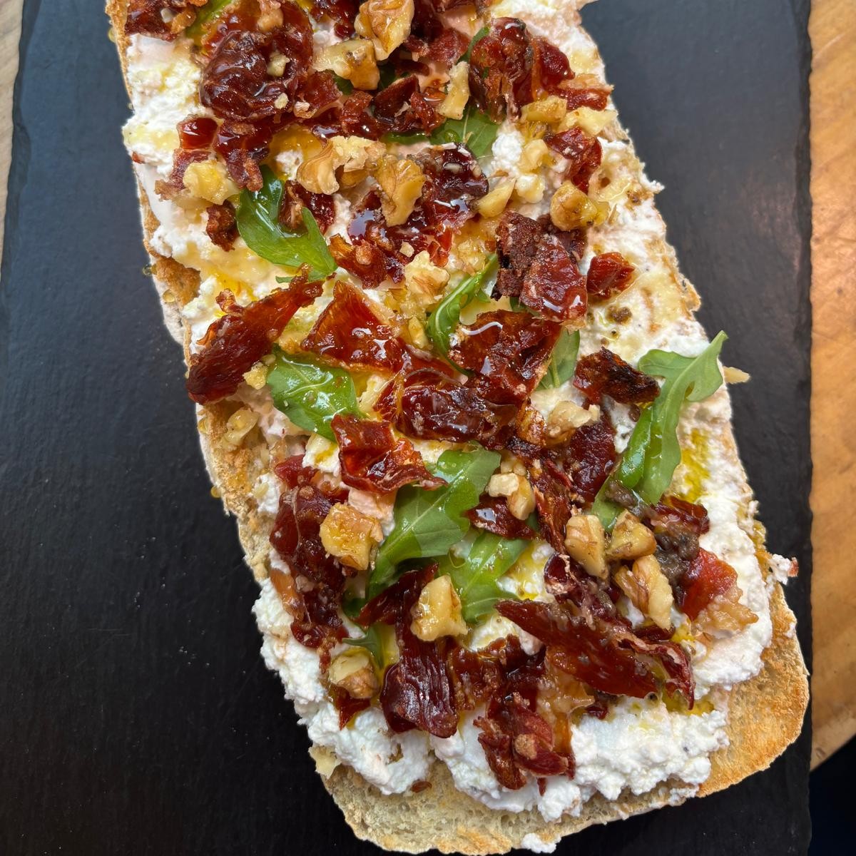 Tostada La Trucotta de La Despecha